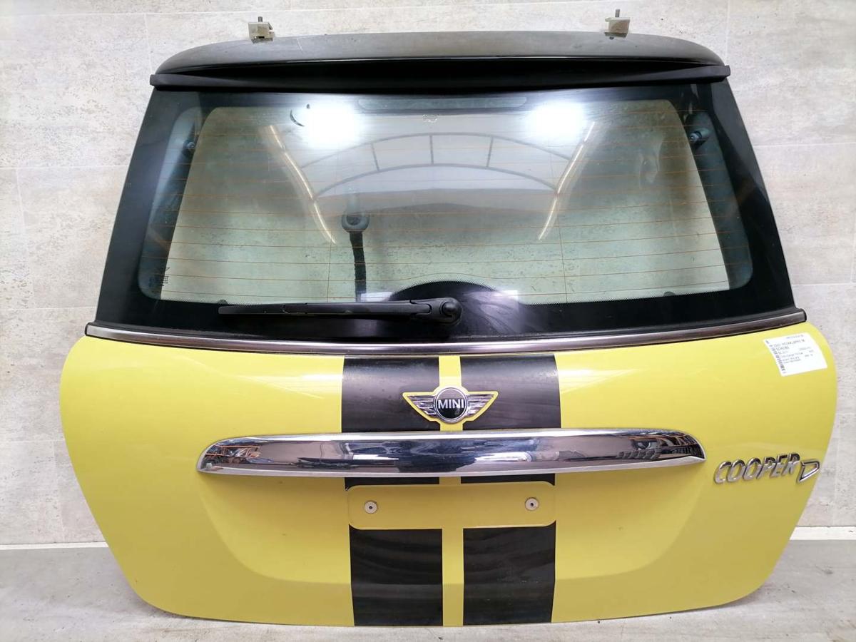 Mini R56 original Heckklappe mit Heckscheibe Interchange Yellow A95 Bj.2010